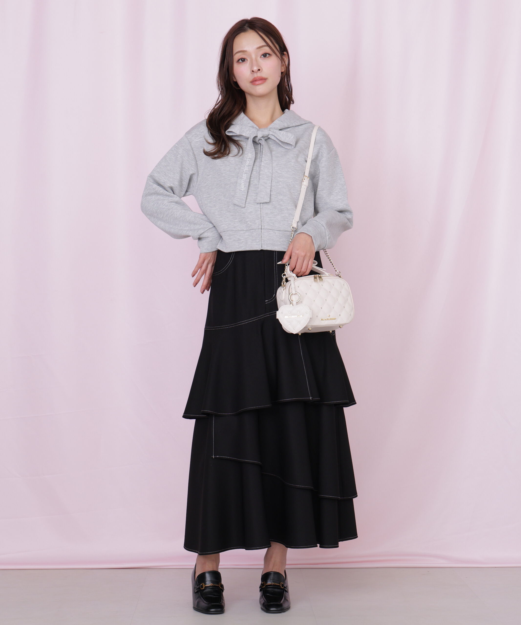  「キルティングビジュースクエアバッグ」|その他|