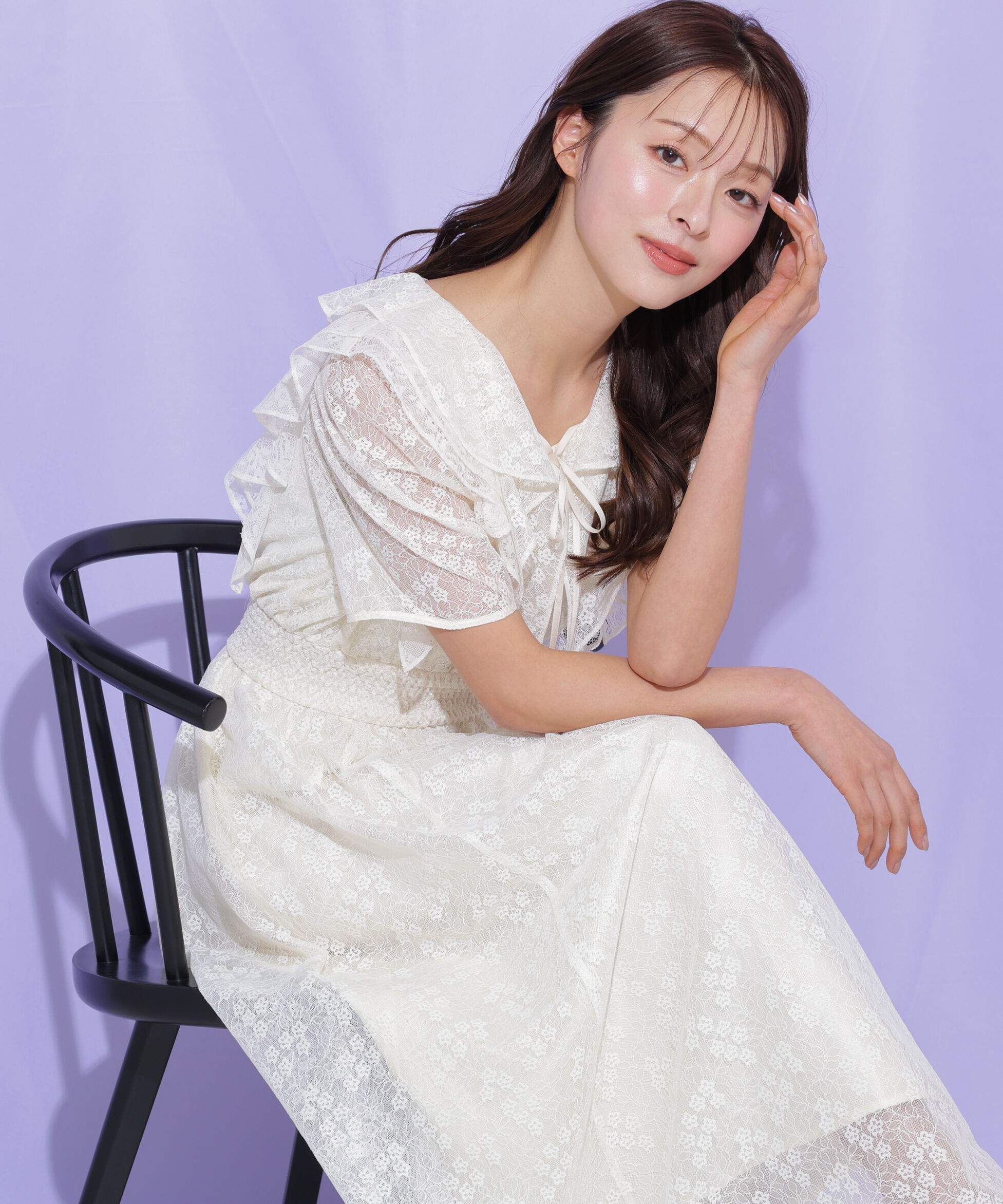  「バリエーションフリルワンピース」|ワンピース|