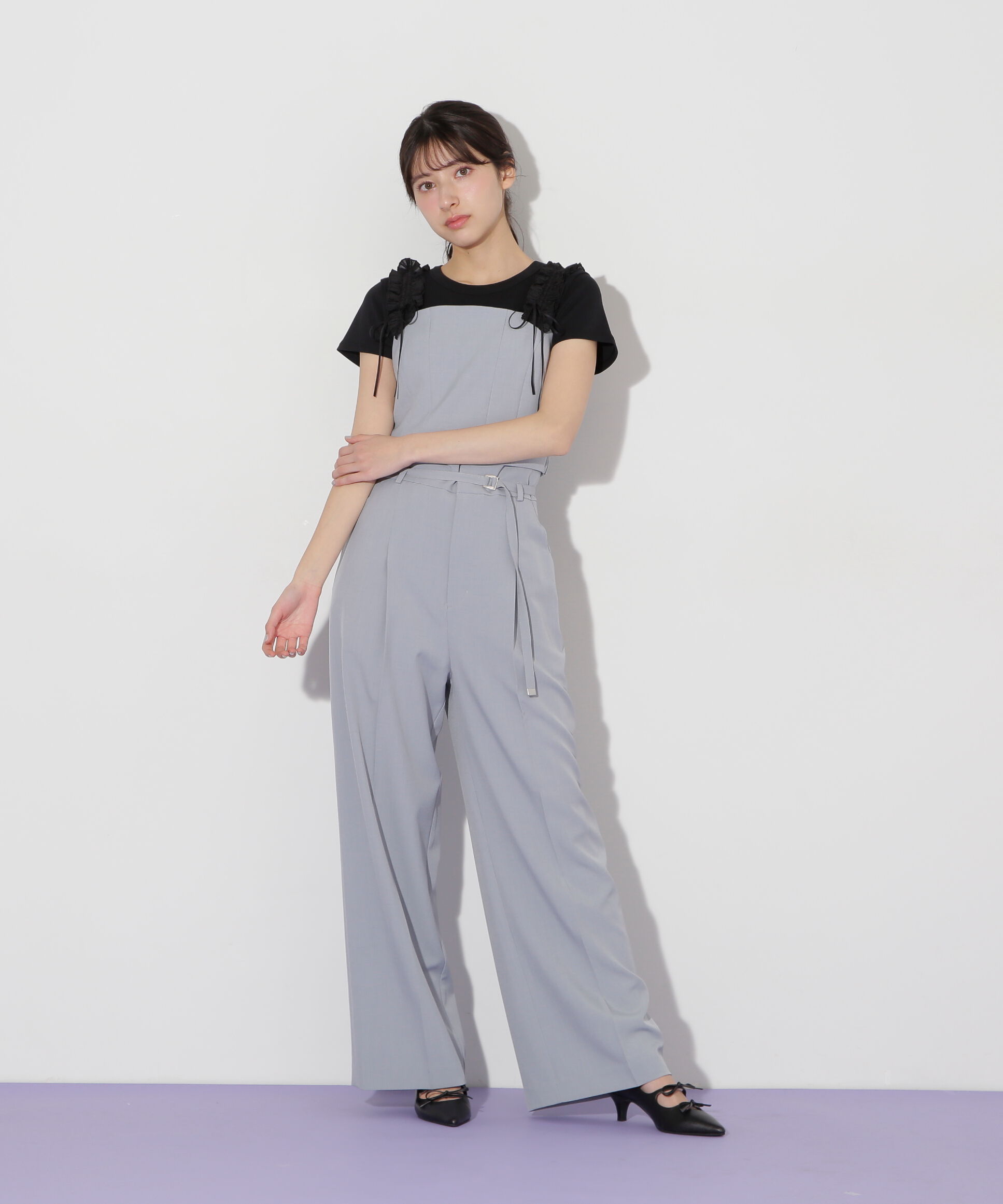  「〈セットアップ対応〉サマーツイルワイドパンツ」|その他|