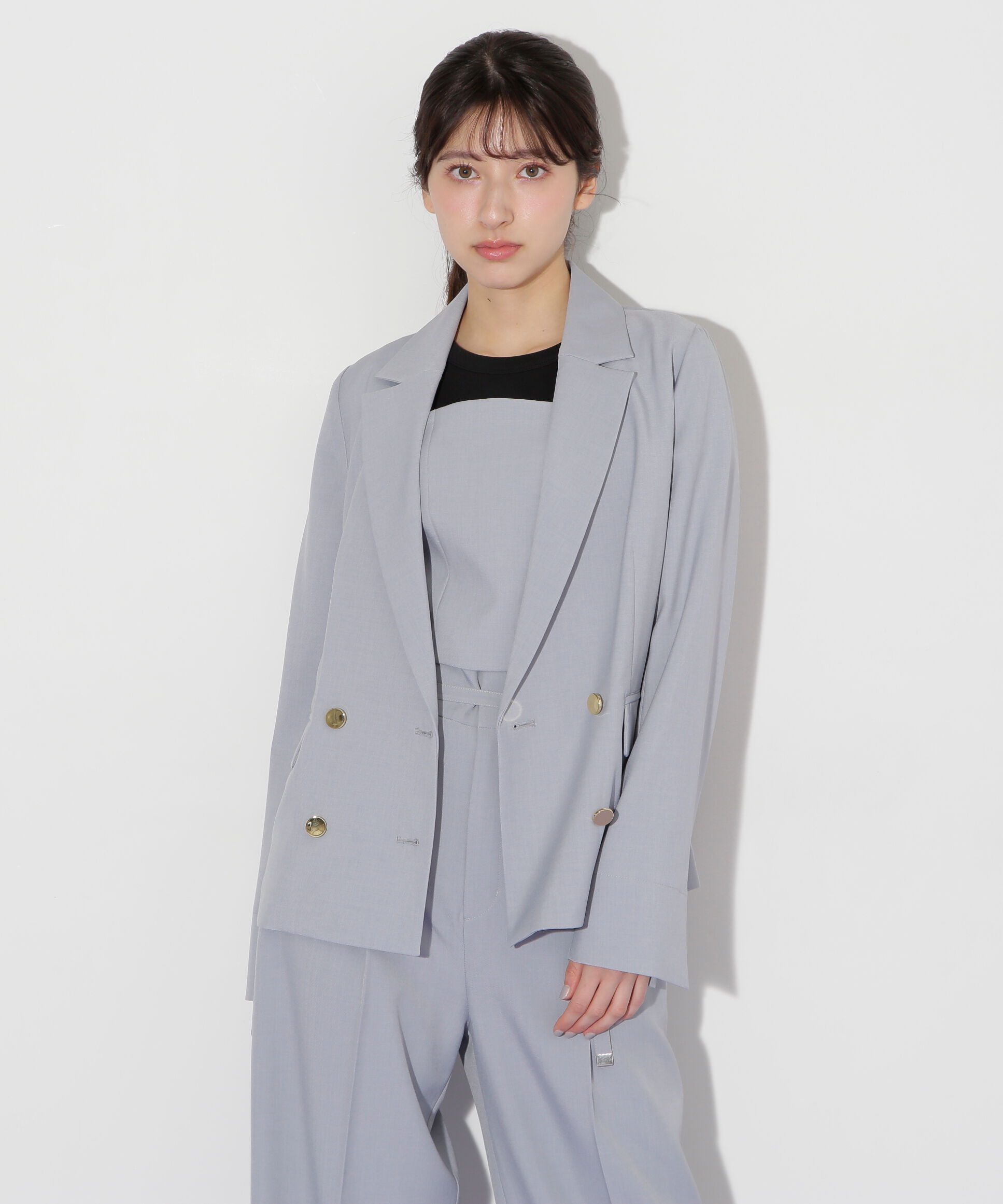  「〈セットアップ対応〉サマーツイルテーラードジャケット」|その他|