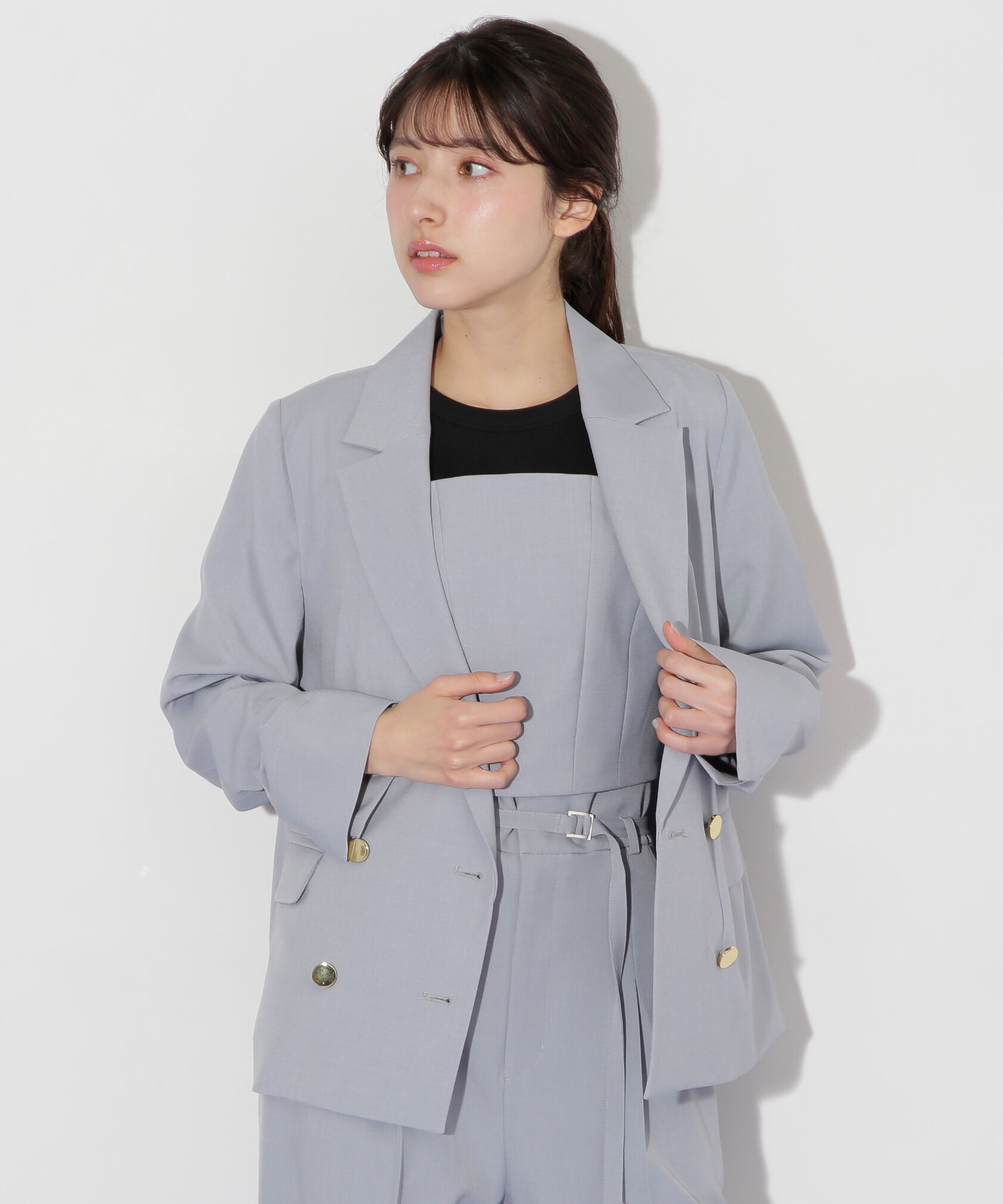  「〈セットアップ対応〉サマーツイルテーラードジャケット」|その他|