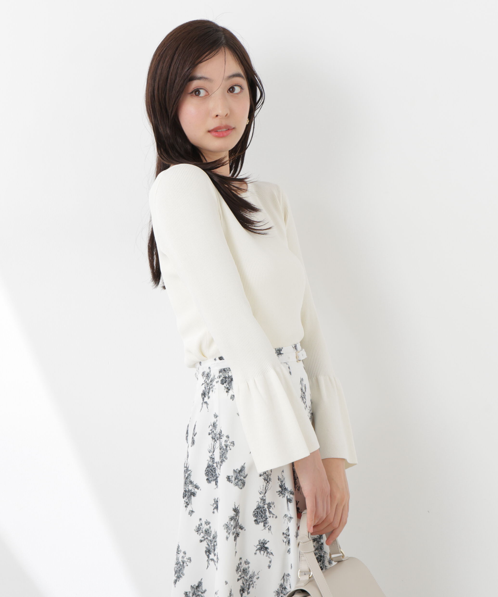 PROPORTION BODY DRESSING「フォルムスリーブニット　26SS」|ニット・セーター|