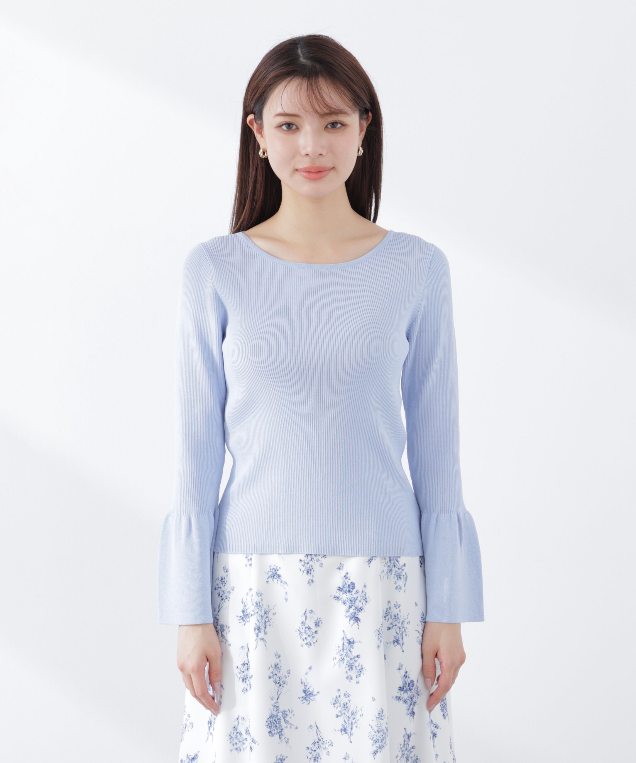 PROPORTION BODY DRESSING「フォルムスリーブニット　26SS」|ニット・セーター|