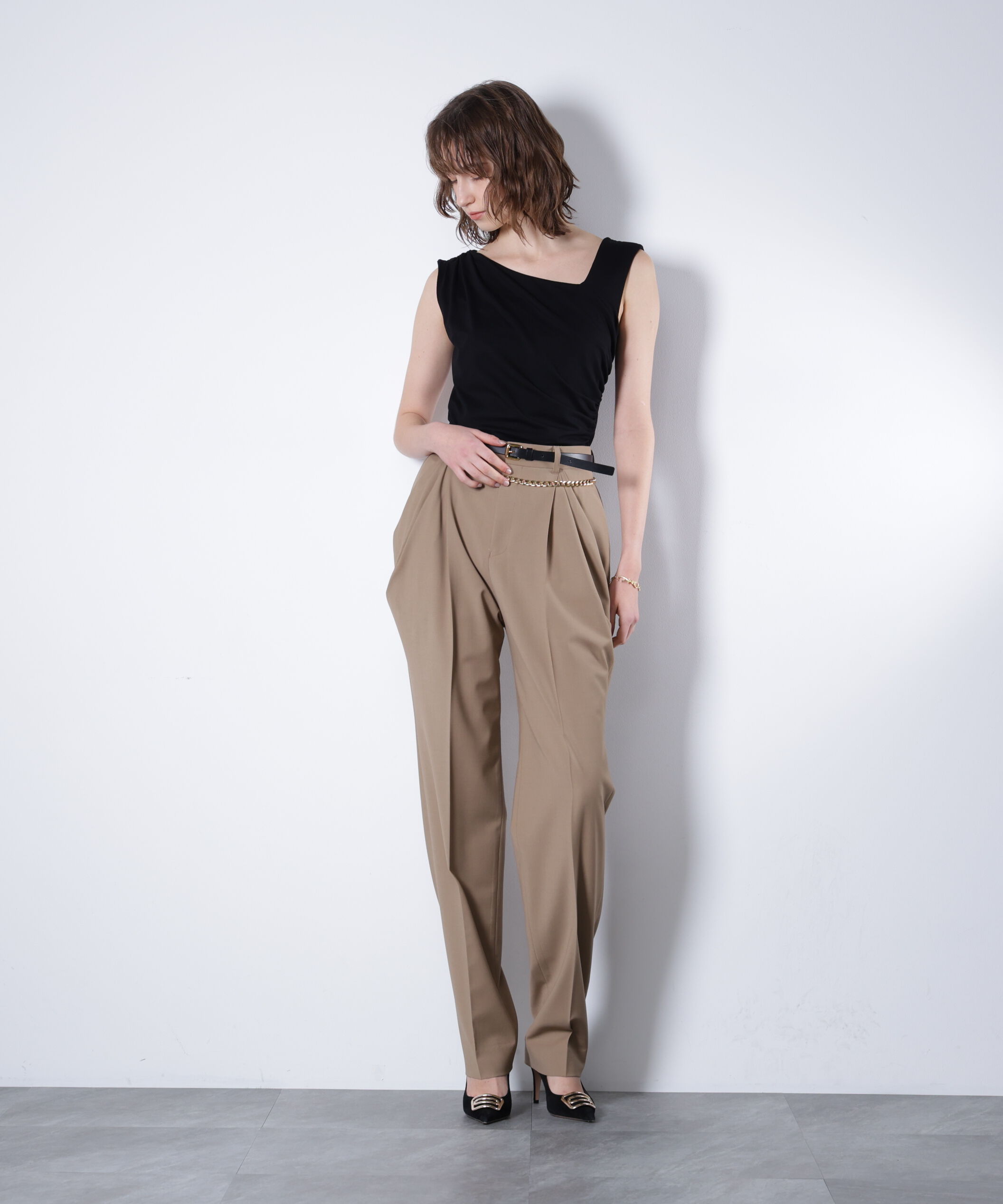  「タックポケットパンツ_」|その他|