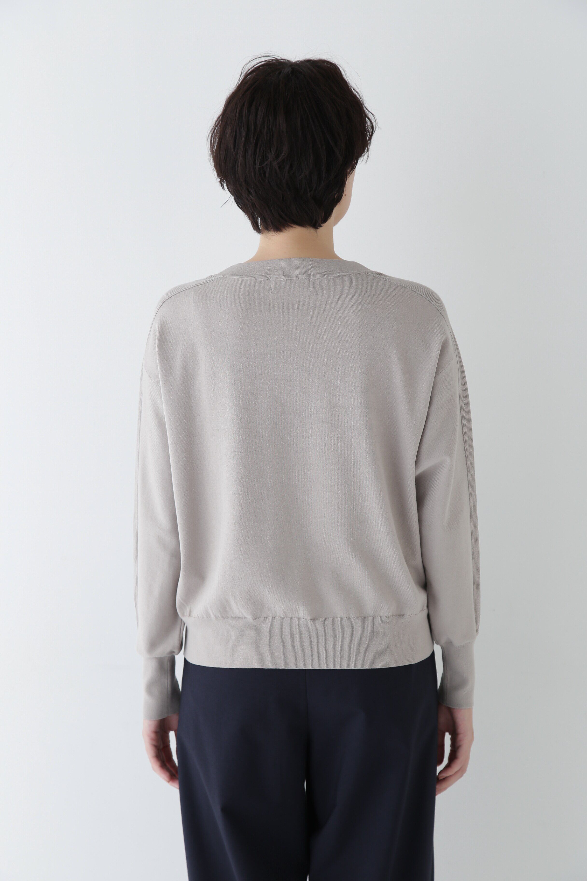  「◆【ウォッシャブル】ハイゲージオーガニックコットンプルオーバー」|ニット・セーター|