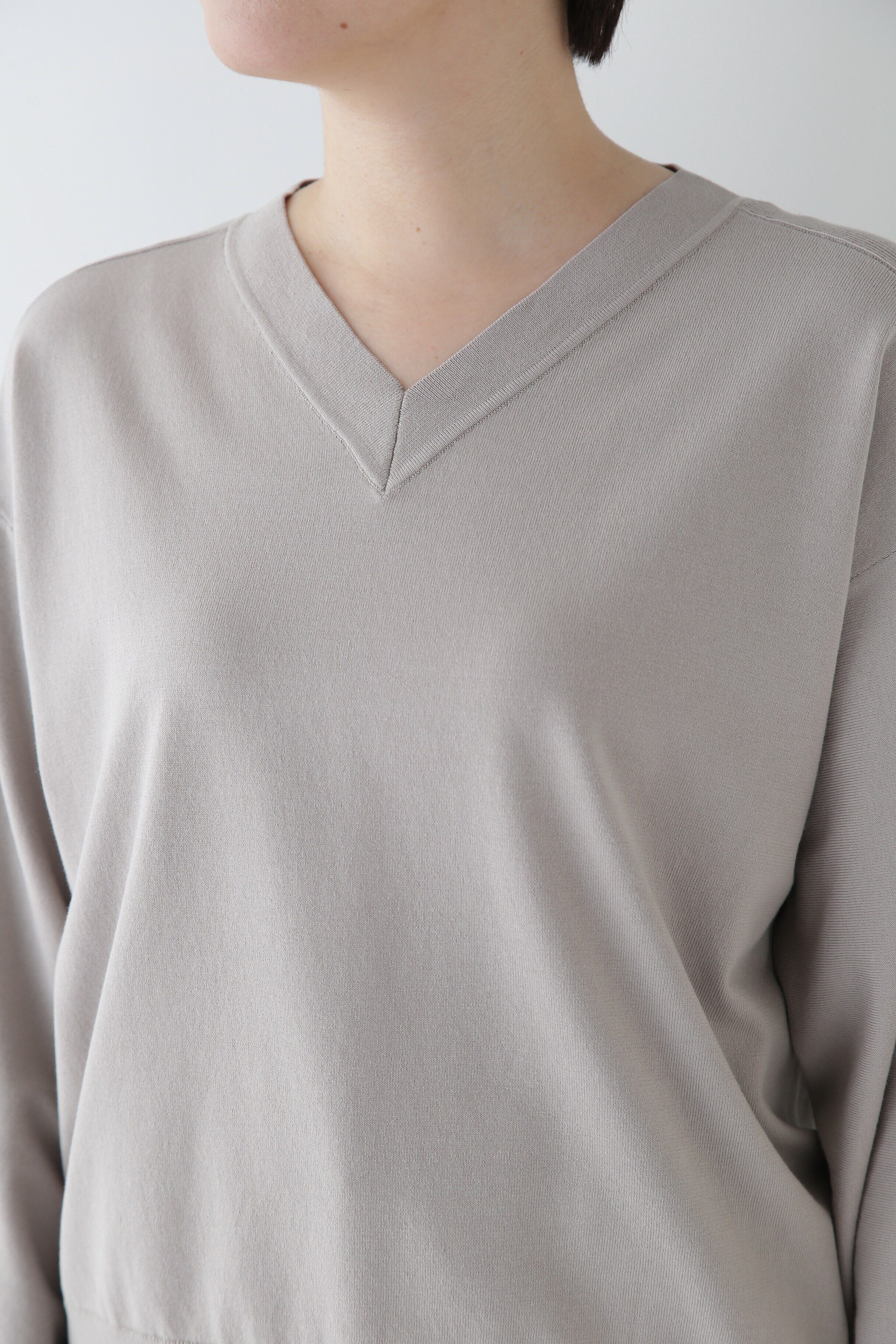  「◆【ウォッシャブル】ハイゲージオーガニックコットンプルオーバー」|ニット・セーター|