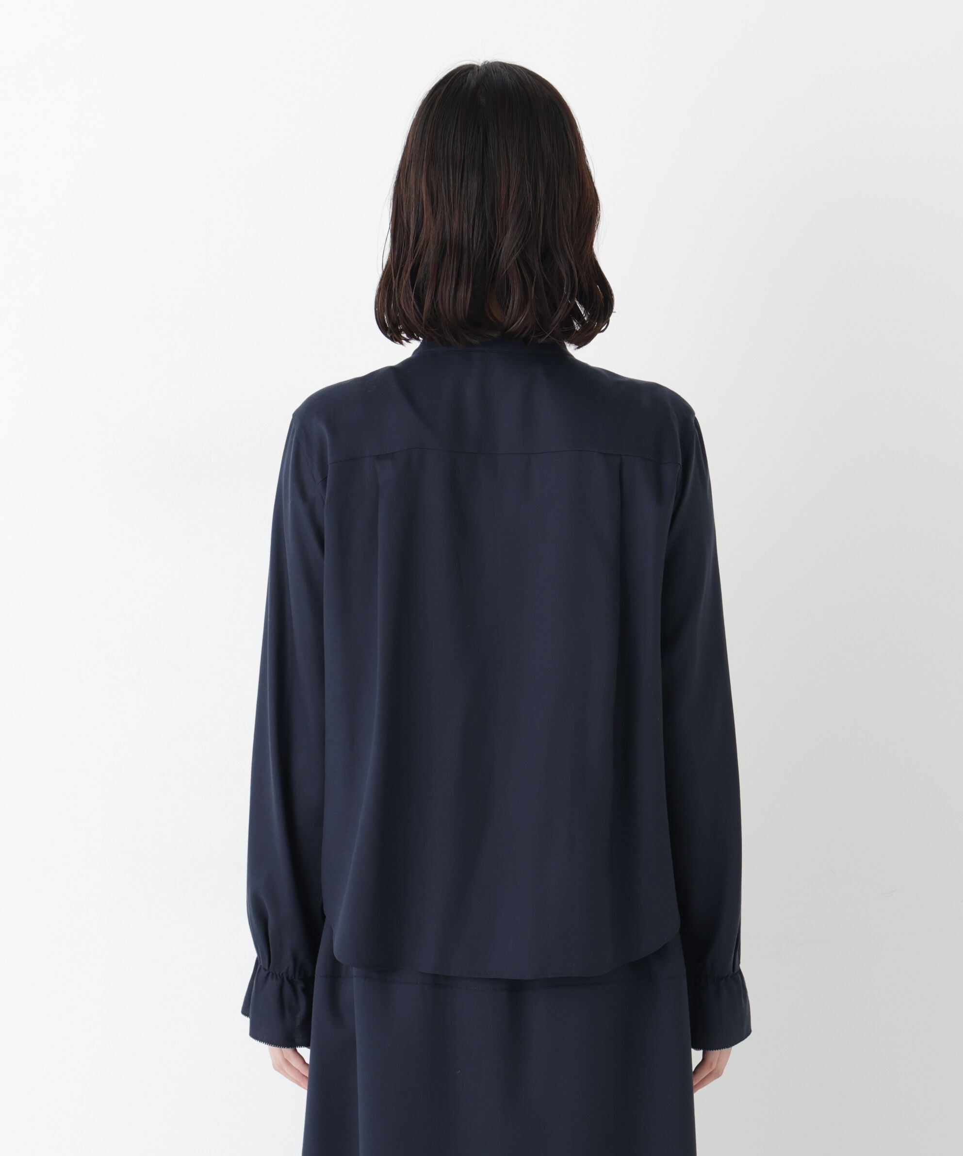  「◆《ウォッシャブル》テンセルビエラタイブラウス」|シャツ・ブラウス|