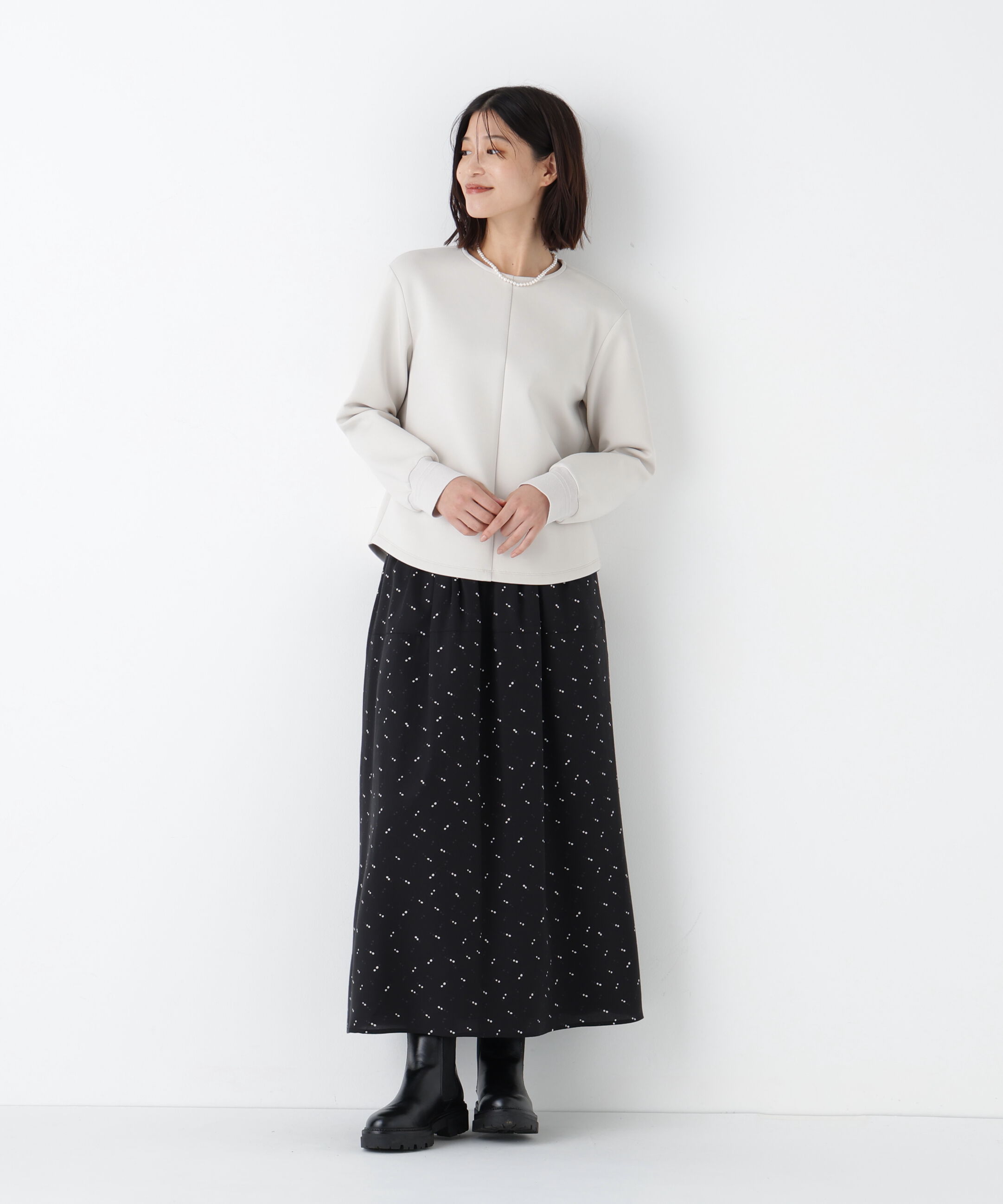  「◆ダンボールクルーネックプルオーバー」|シャツ・ブラウス|