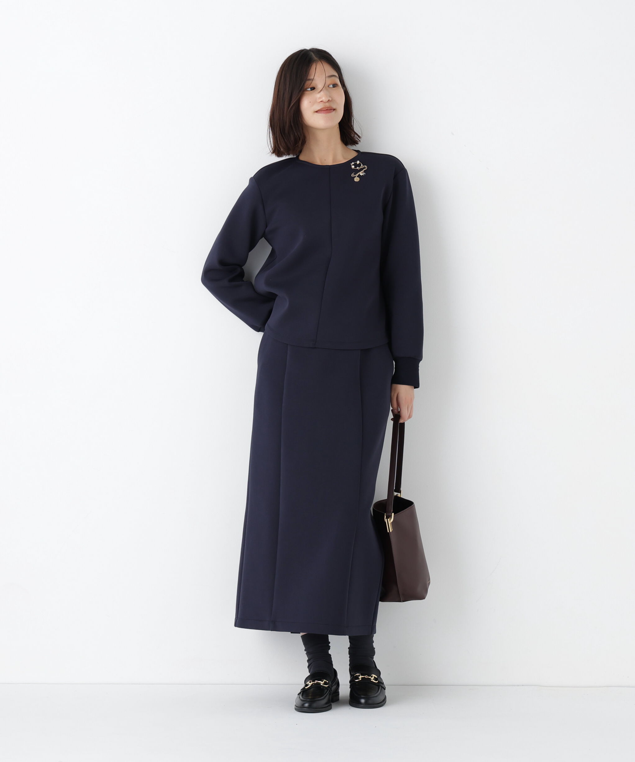  「◆ダンボールクルーネックプルオーバー」|シャツ・ブラウス|