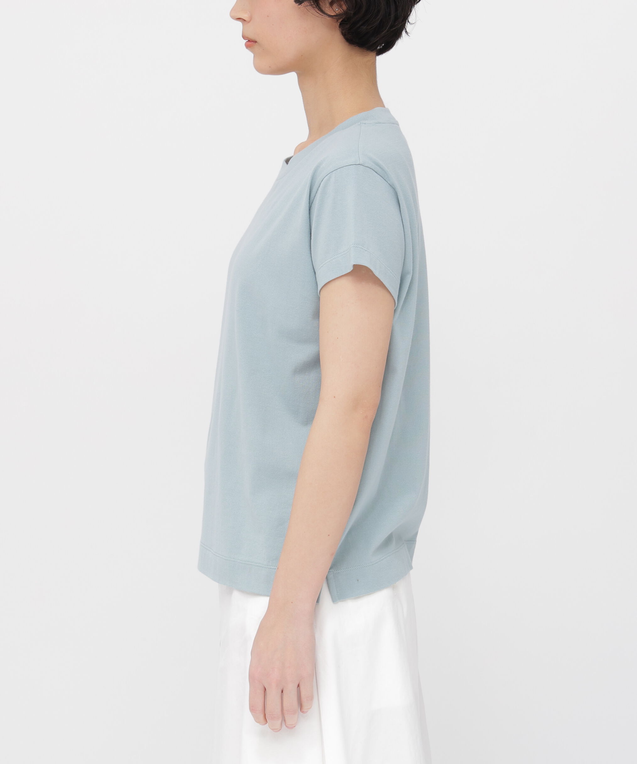  「PLAIN COTTON JERSEY TOP」|Tシャツ・カットソー|