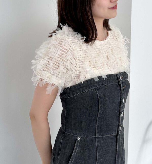 archives「リボンチュールコンパクトＴＯＰＳ」|Tシャツ・カットソー|