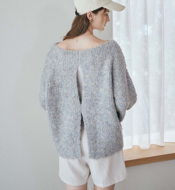 archives「ラメブークレバックシャンミドルニット」|ニット・セーター|