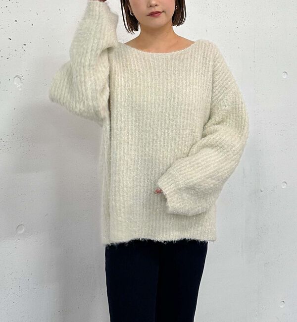 archives「ラメブークレバックシャンミドルニット」|ニット・セーター|