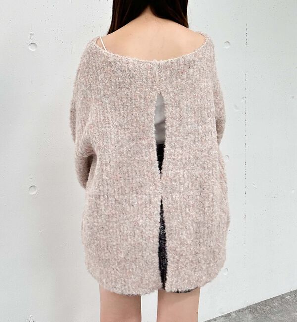 archives「ラメブークレバックシャンミドルニット」|ニット・セーター|