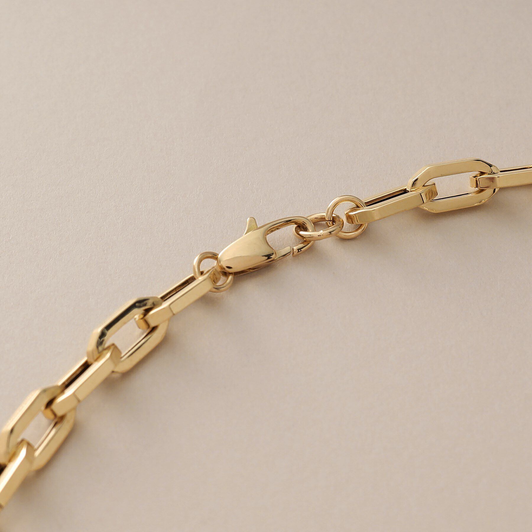 COCOSHNIK「K18中空オクタゴンケーブルチェーン ネックレス」|ネックレス|