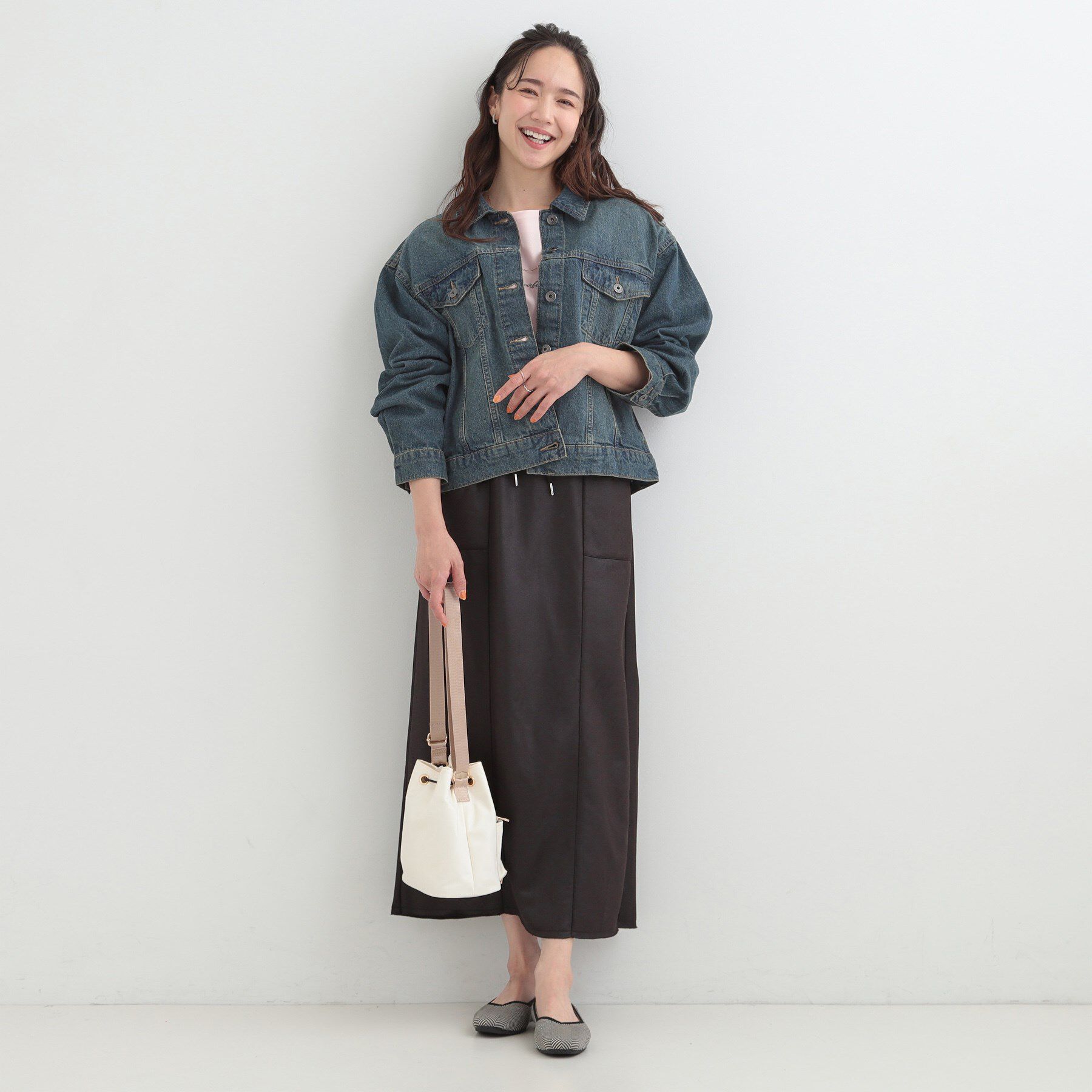 SHOO･LA･RUE「【SHOO・LA・RUE DENIM】ゆったりシルエットで大人カジュアル  ゆるGジャン」|デニムジャケット|