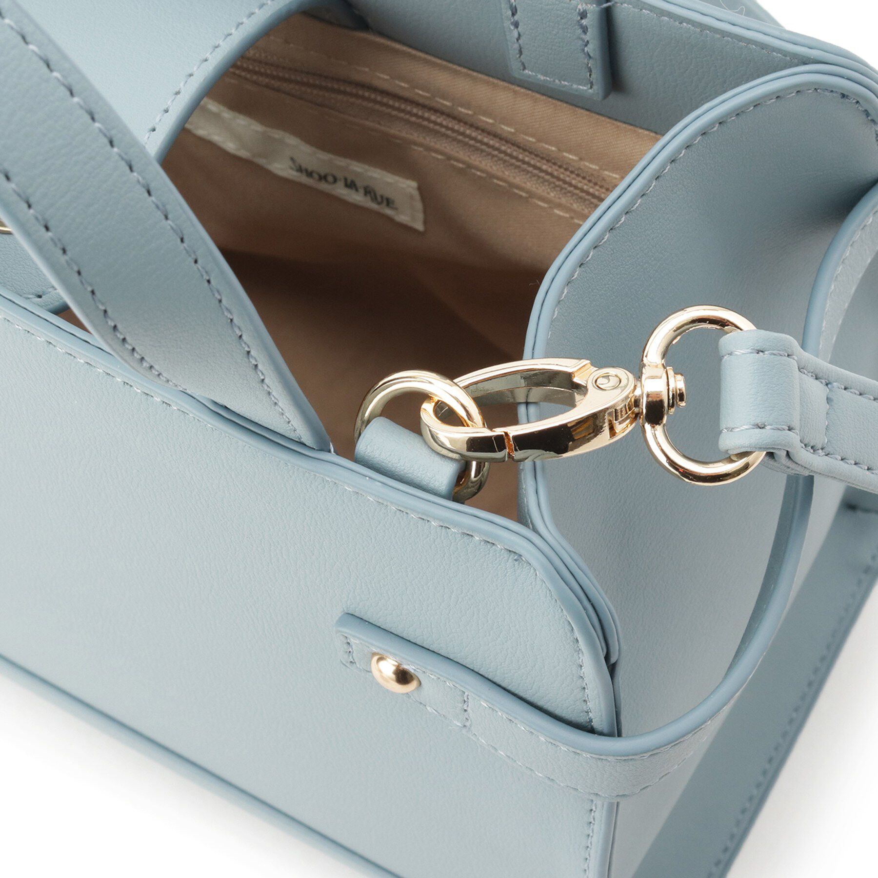 SHOO･LA･RUE「【2WAY】サイドベルトが上品 ミニトートバッグ」|ショルダー・メッセンジャー|