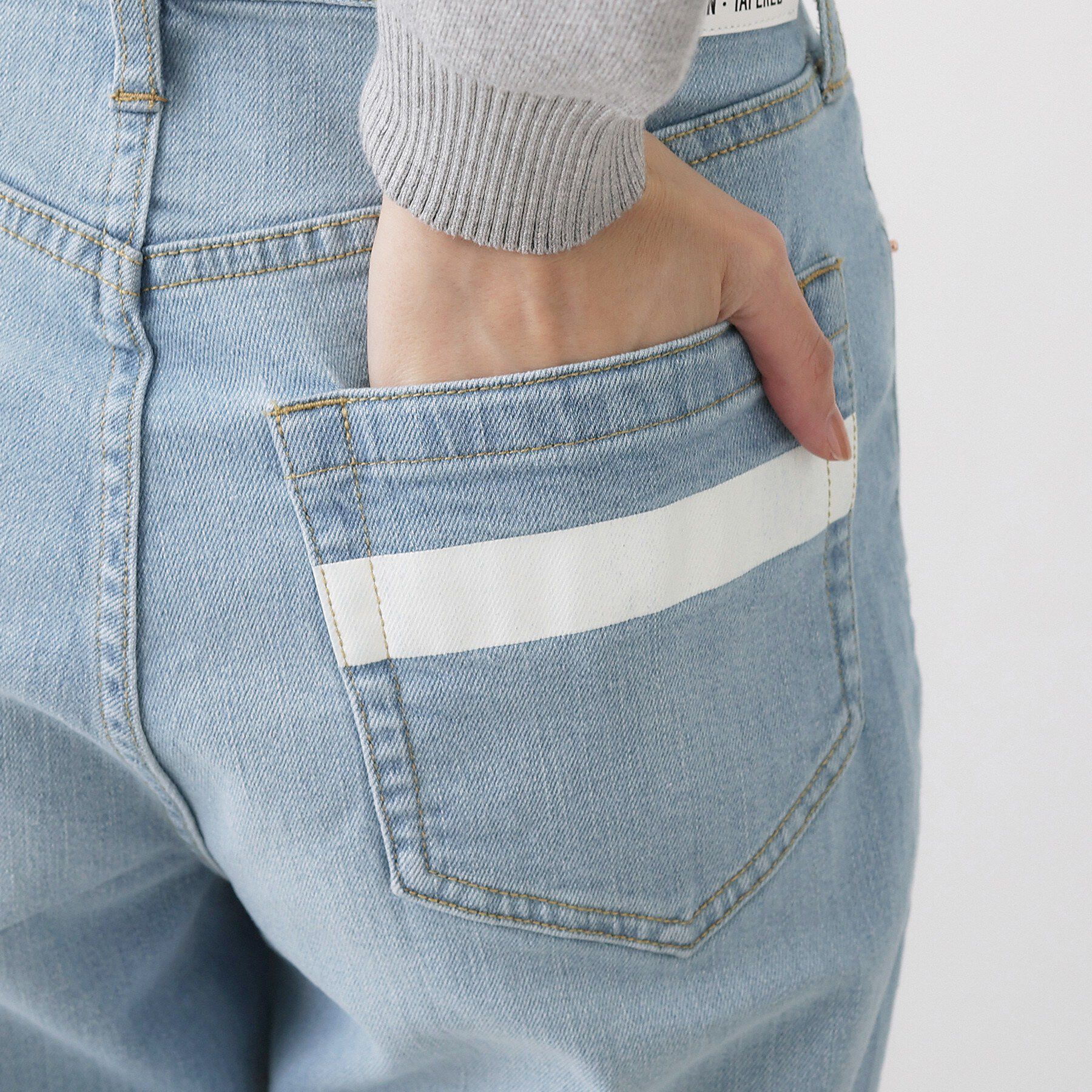 Dessin「【ユニセックス/洗える】テーパードシルエット12OZデニム」|デニム|