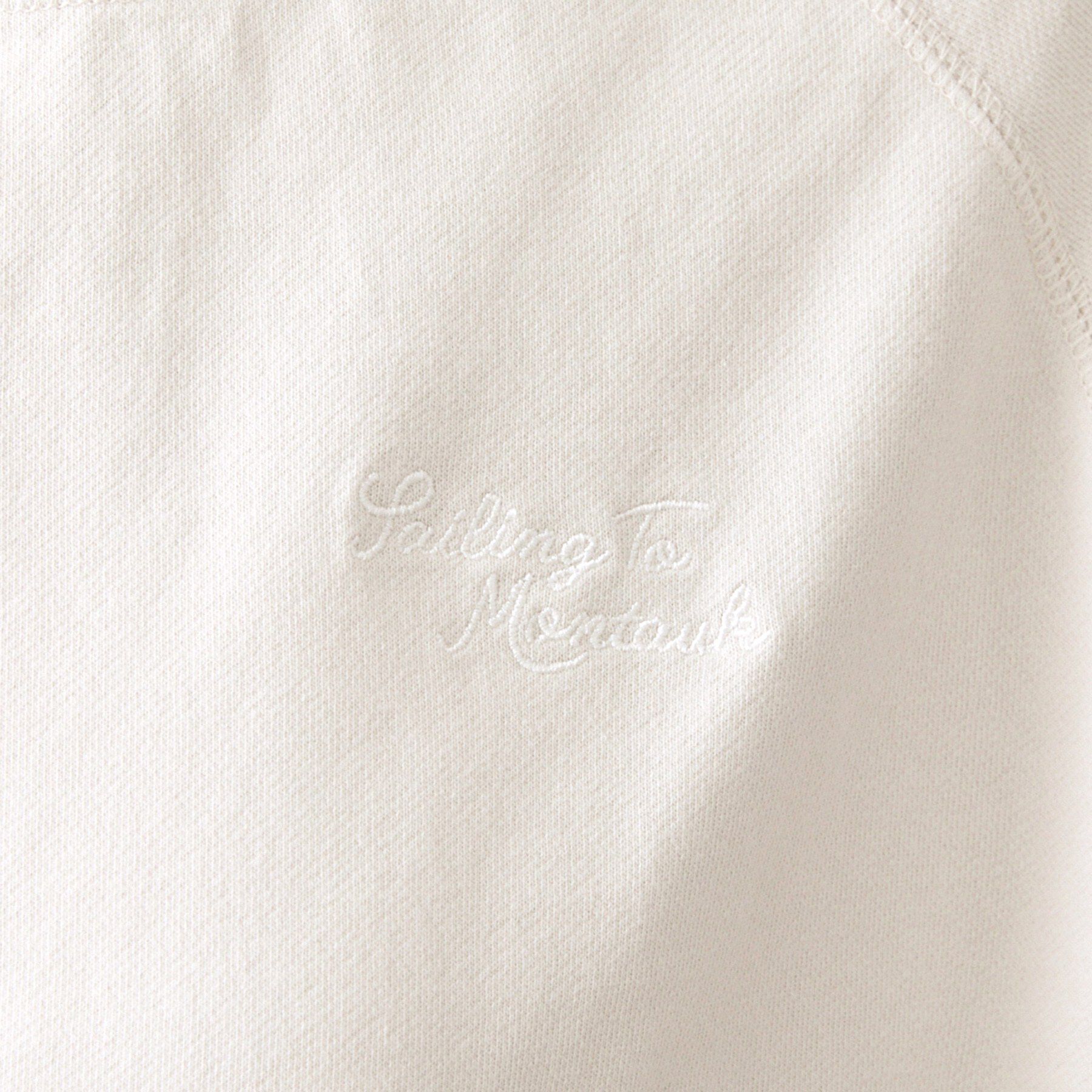 Dessin「ミニ裏毛刺繍ロゴプルオーバー」|Tシャツ・カットソー|