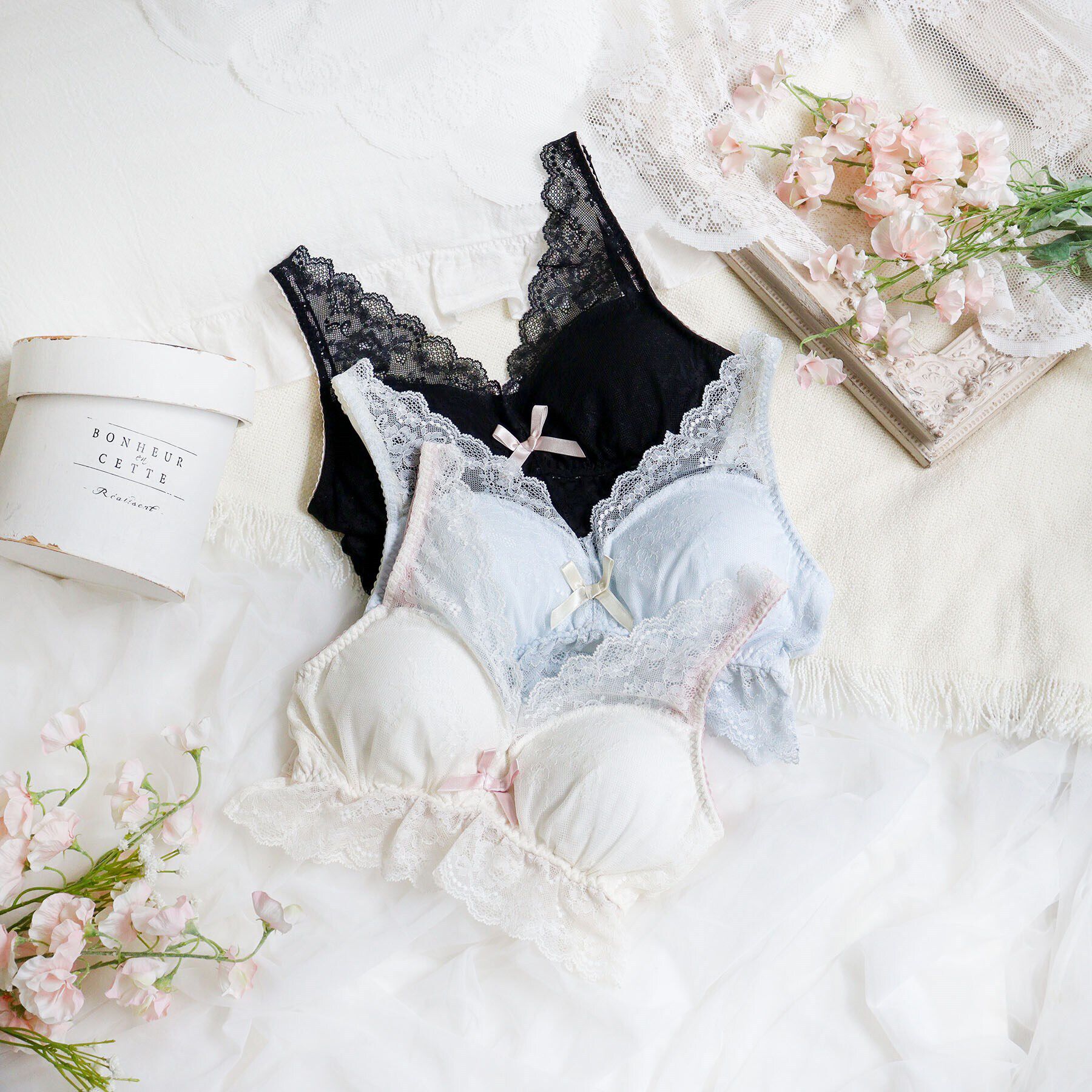 Risa Magli「フロール おやすみブラ」|インナー|