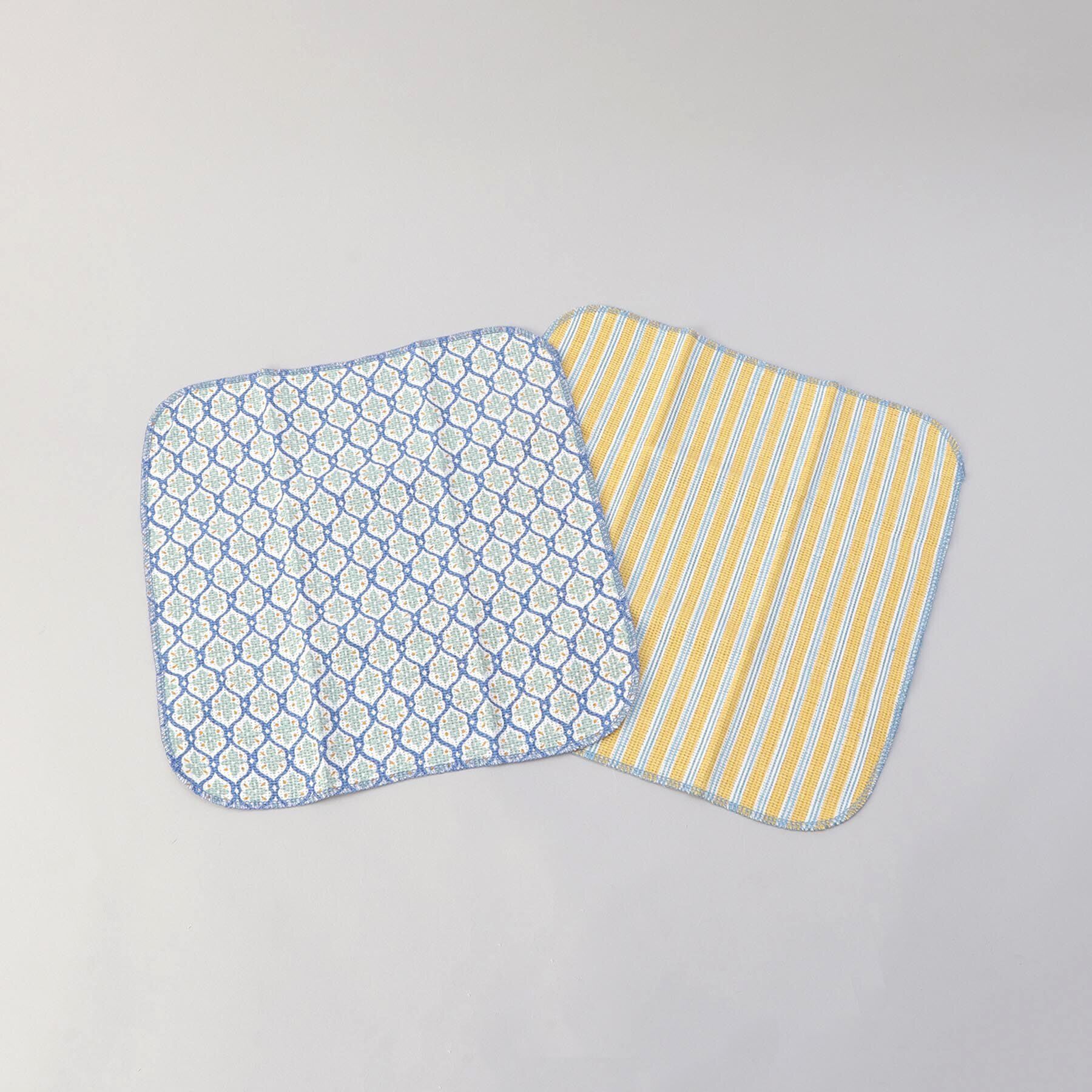 212 KITCHEN STORE「ディッシュクロス 2PCSセット アラベスク BL」|食器・キッチングッズ|