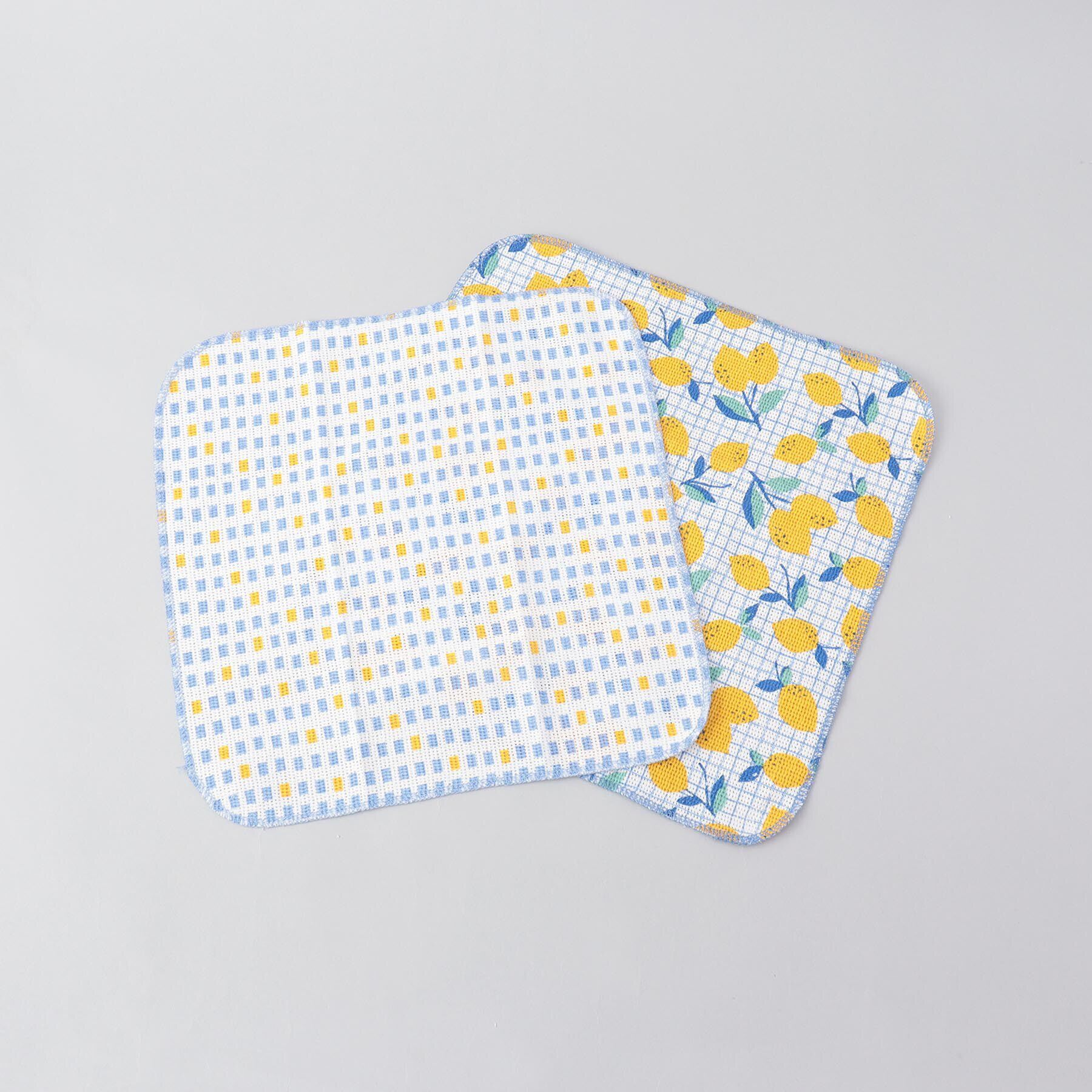 212 KITCHEN STORE「ディッシュクロス 2PCSセット レモン BL」|食器・キッチングッズ|