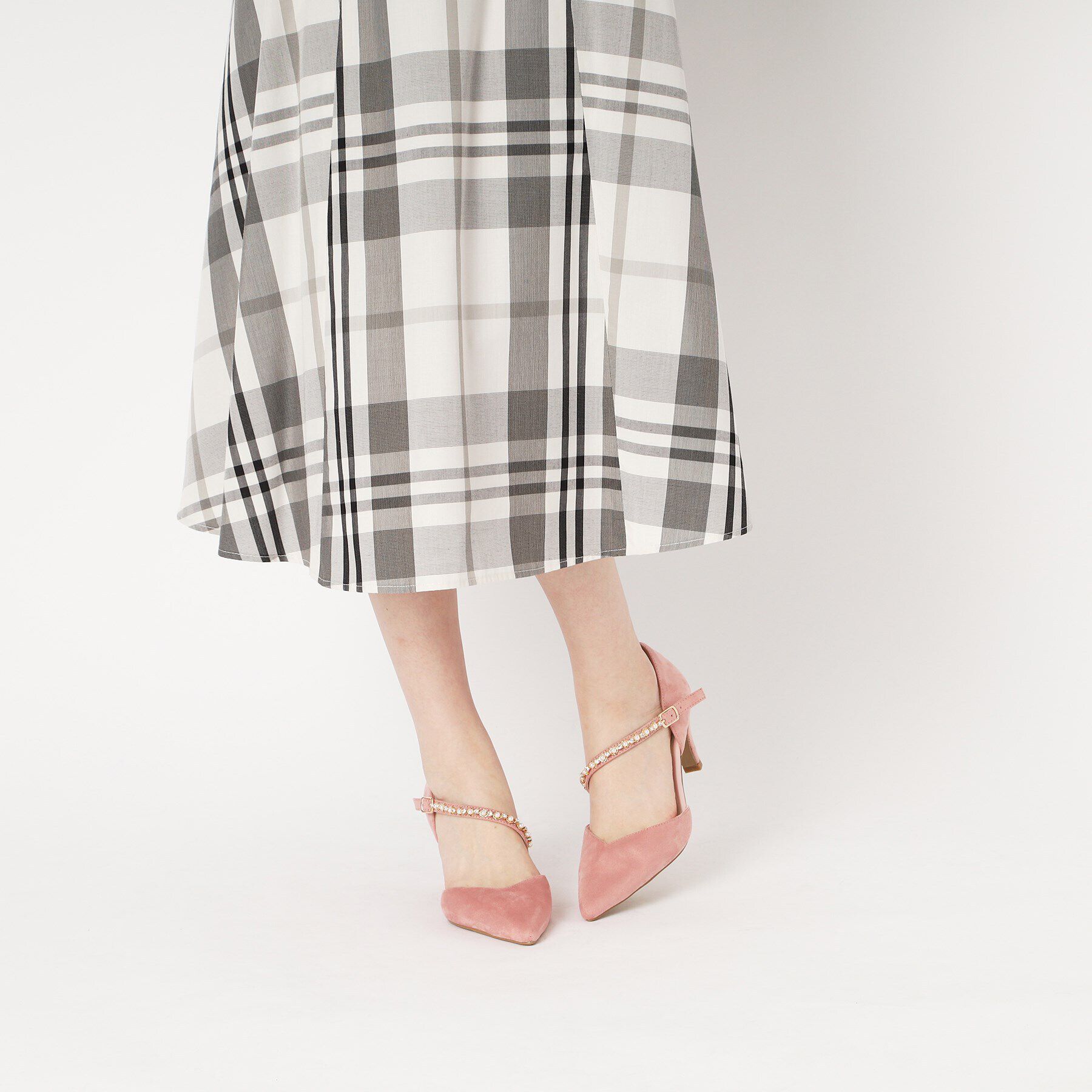 ESPERANZA「斜めストラップパンプス 結婚式二次会 パーティー 24SS」|パンプス|