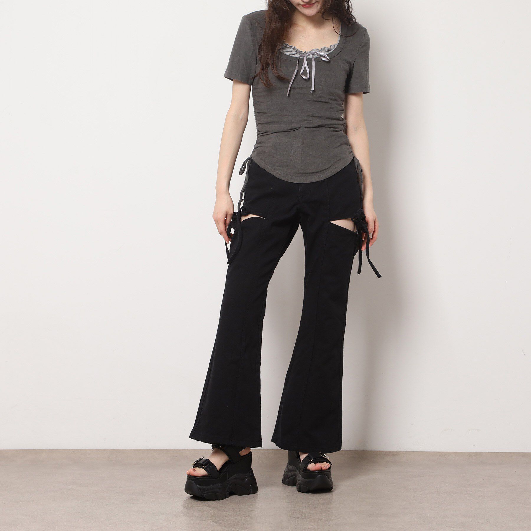 ESPERANZA「ビジューベルトスニーカーソールスポサン」|サンダル|