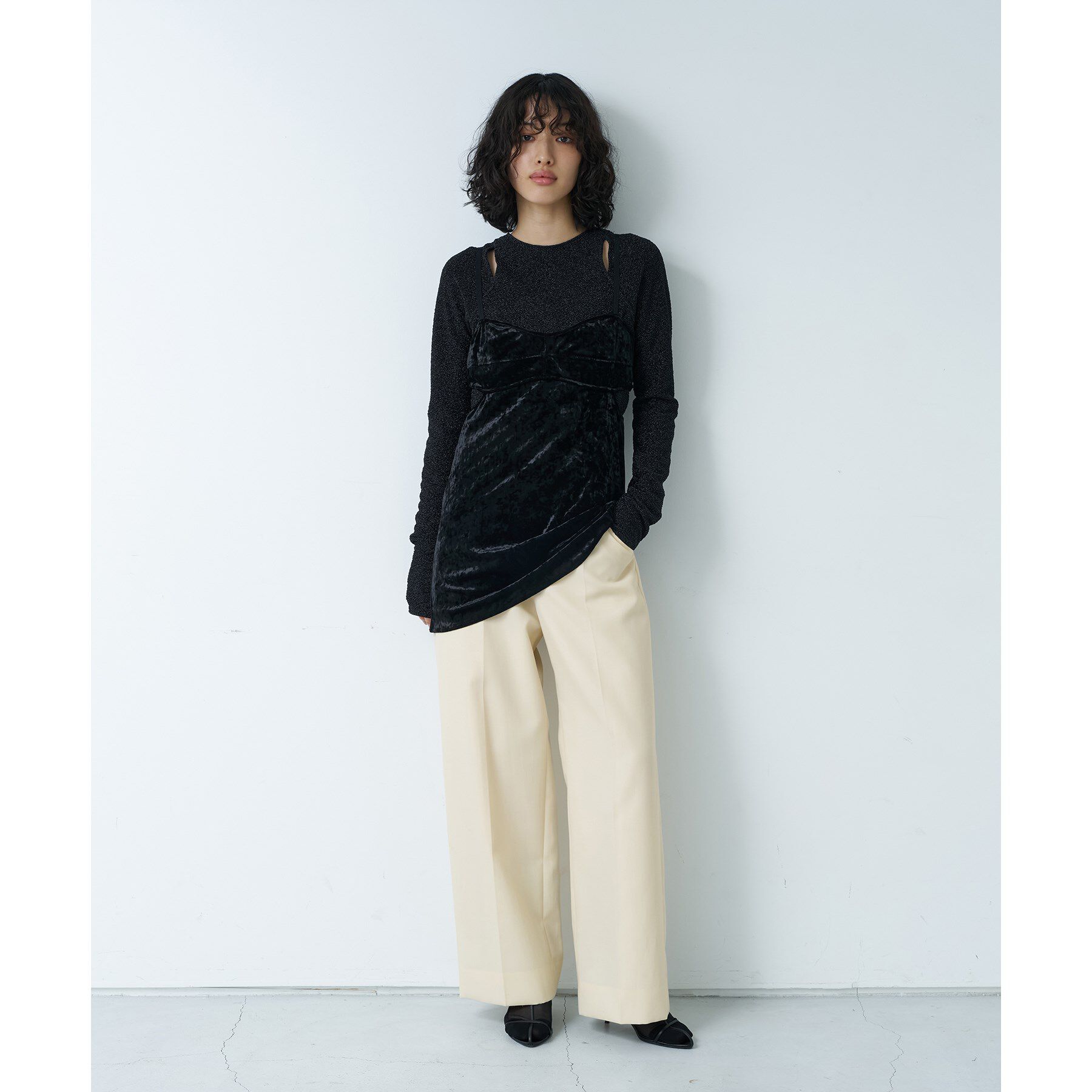 CODE A「high waist trousers」|その他|