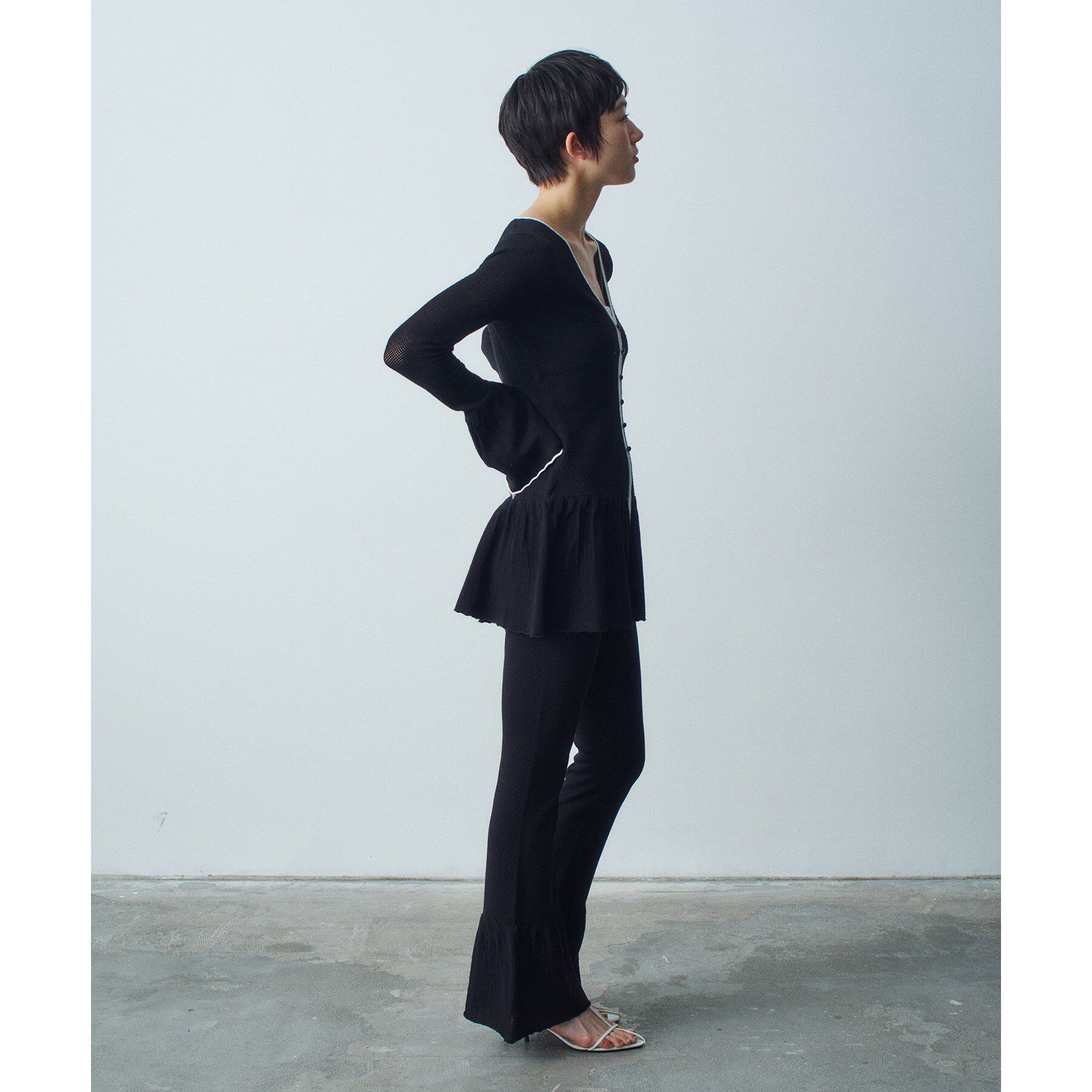 CODE A「lace knit pants」|その他|