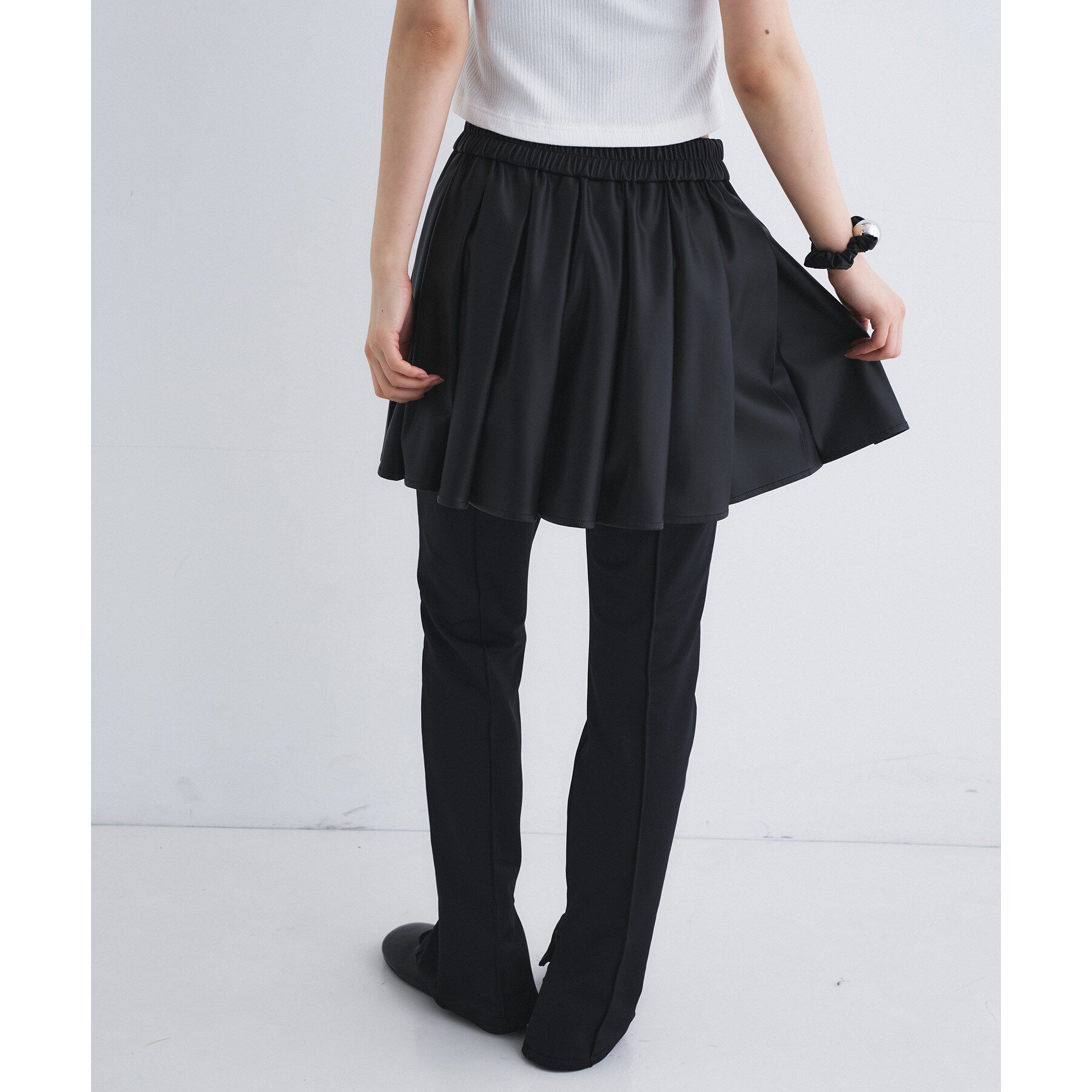 CODE A「leather like mini skirt」|スカート|