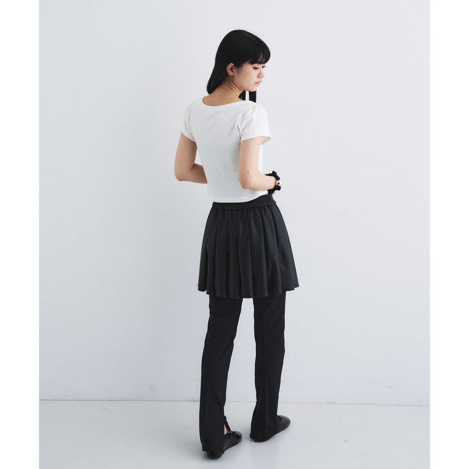 CODE A「leather like mini skirt」|スカート|