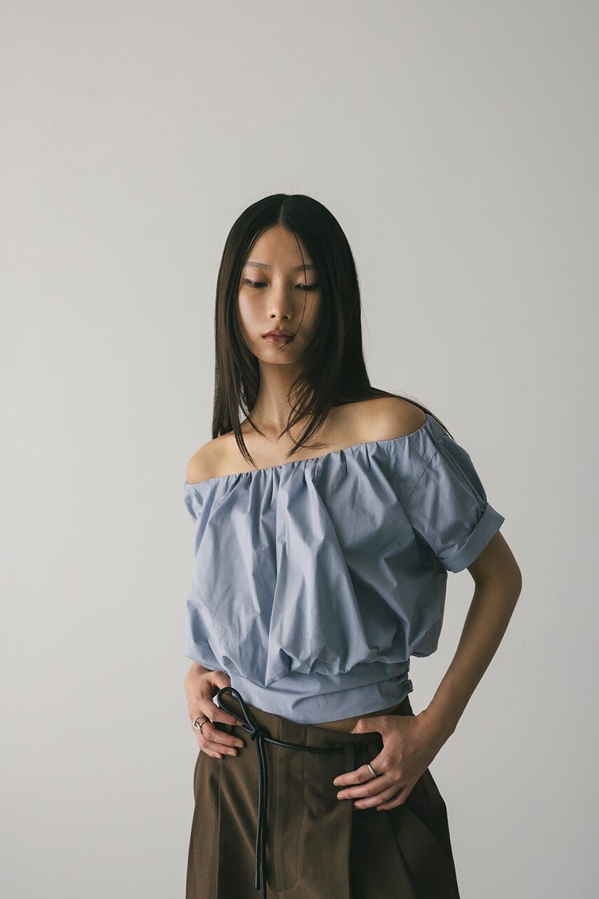 STYLEMIXER「ショルダーギャザートップ」|シャツ・ブラウス|
