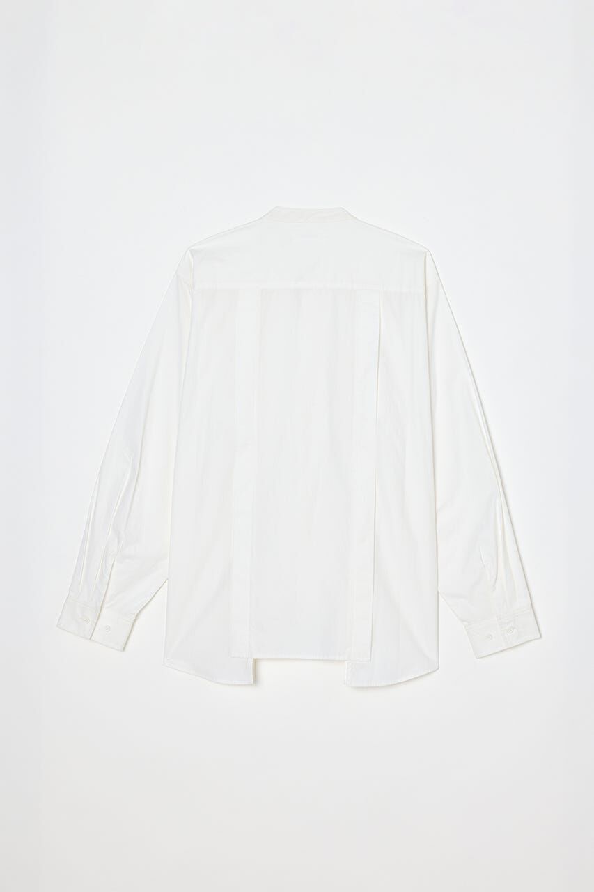 STYLEMIXER「タックデザインノーカラーシャツ」|シャツ・ブラウス|