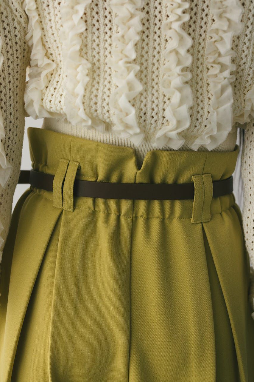 STYLEMIXER「ハイウエストタックワイドパンツ」|その他|