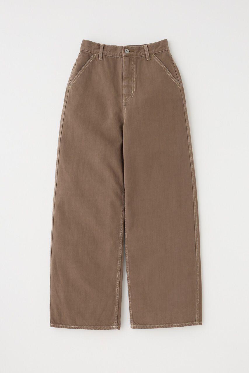 MOUSSY「ルーズストレートデニムパンツ　オーガニックコットン使用」|デニム|