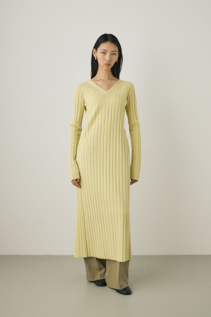 MOUSSY「2WAYニットワンピース　リサイクルポリエステル使用」|ワンピース|L/GRN1