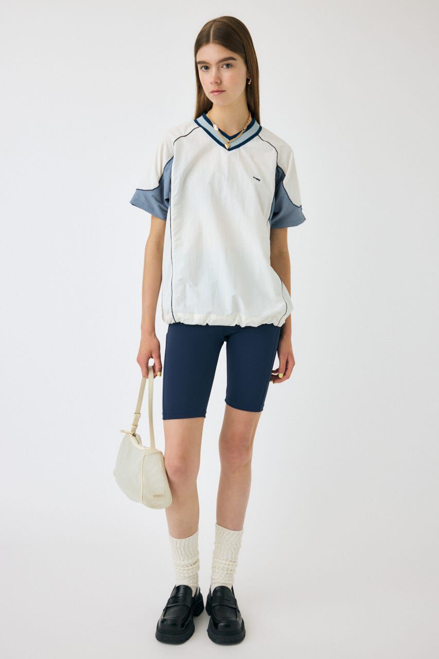 MOUSSY「PIPING OVER トップス」|Tシャツ・カットソー|