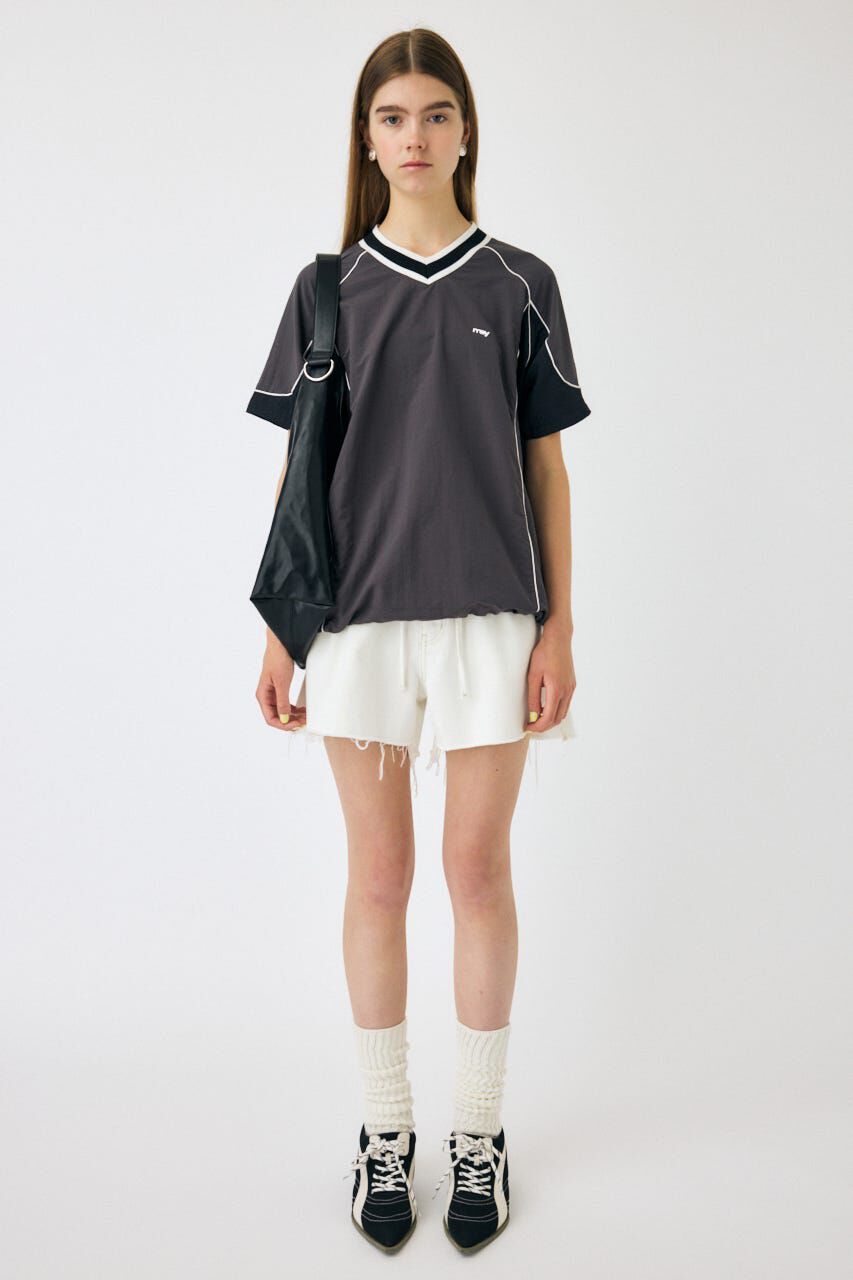 MOUSSY「PIPING OVER トップス」|Tシャツ・カットソー|