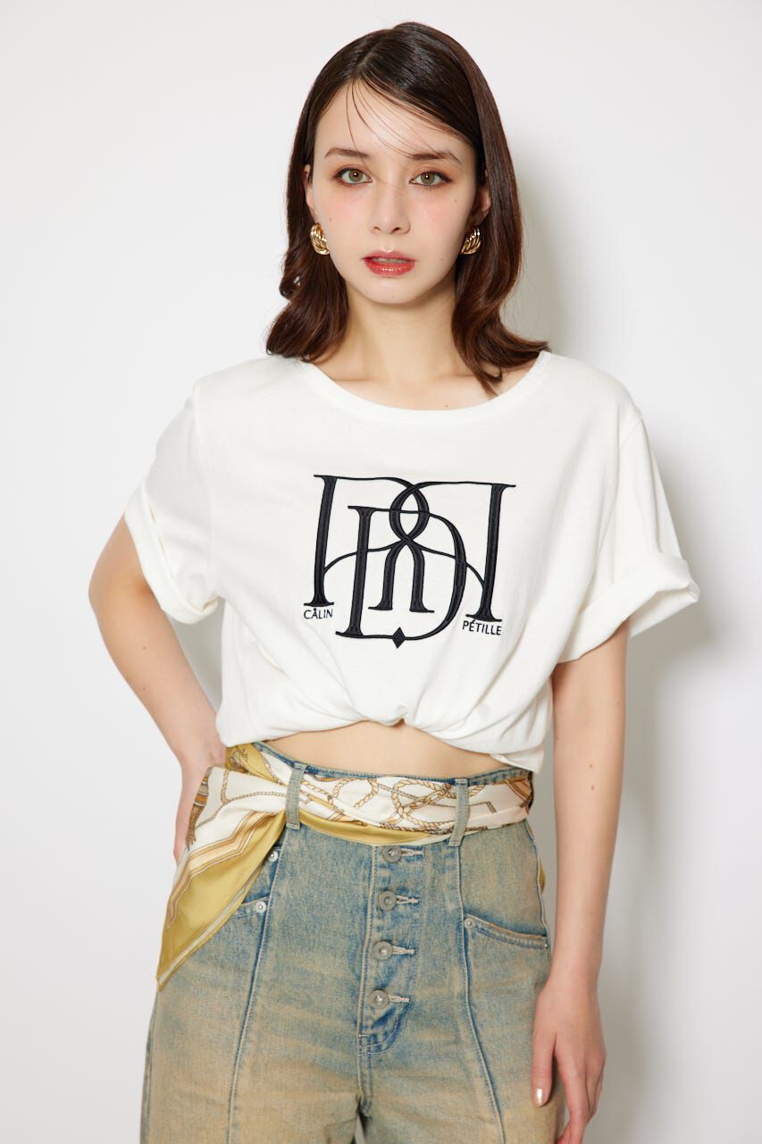 rienda「RDロゴTシャツ」|Tシャツ・カットソー|