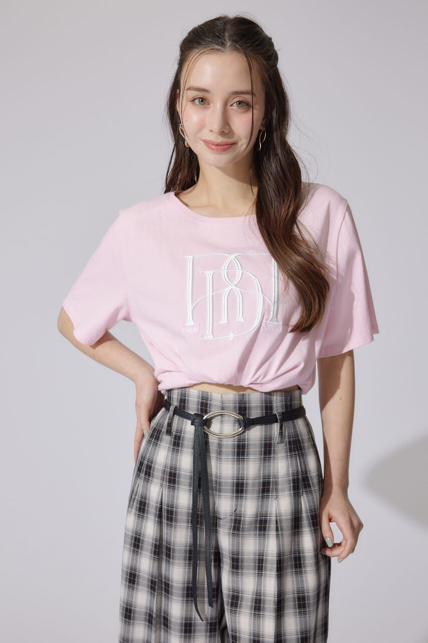 rienda「RDロゴTシャツ」|Tシャツ・カットソー|PNK