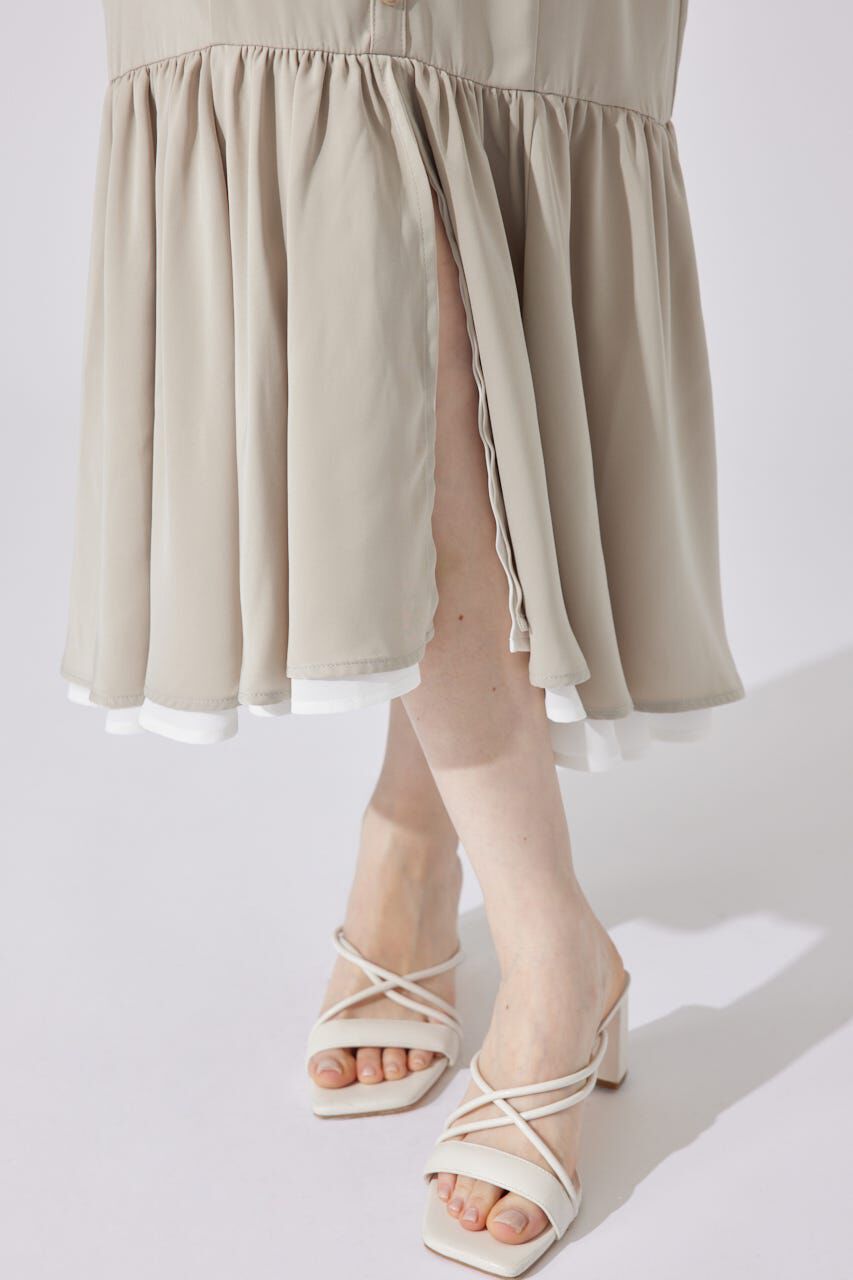 rienda「バイカラーオフショルマーメイドワンピース」|ワンピース|