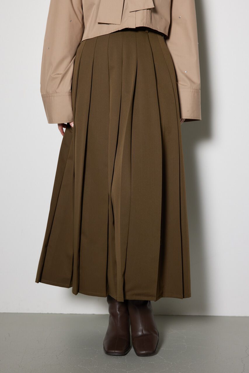 rienda「プリーツスリットスコートショートパンツ」|その他|