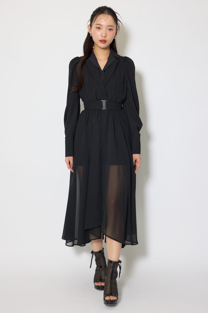 rienda「2WAYテーラーWカラーワンピース」|ワンピース|