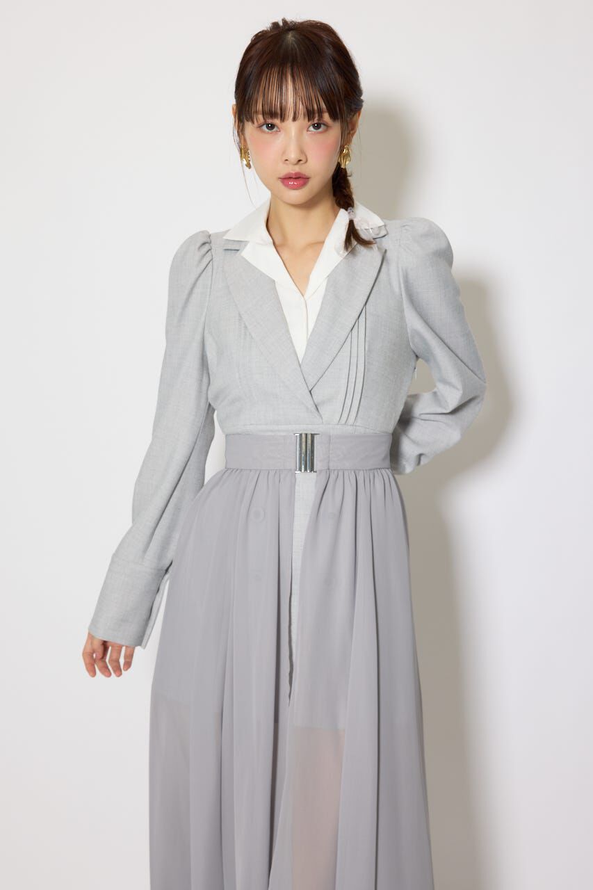 rienda「2WAYテーラーWカラーワンピース」|ワンピース|