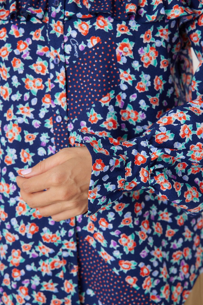 RODEO CROWNS「floral ブラウス」|シャツ・ブラウス|