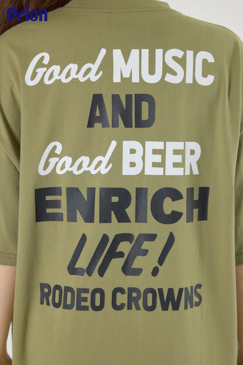 RODEO CROWNS「Orion BeerxRCS Beer Boy Tシャツ」|Tシャツ・カットソー|