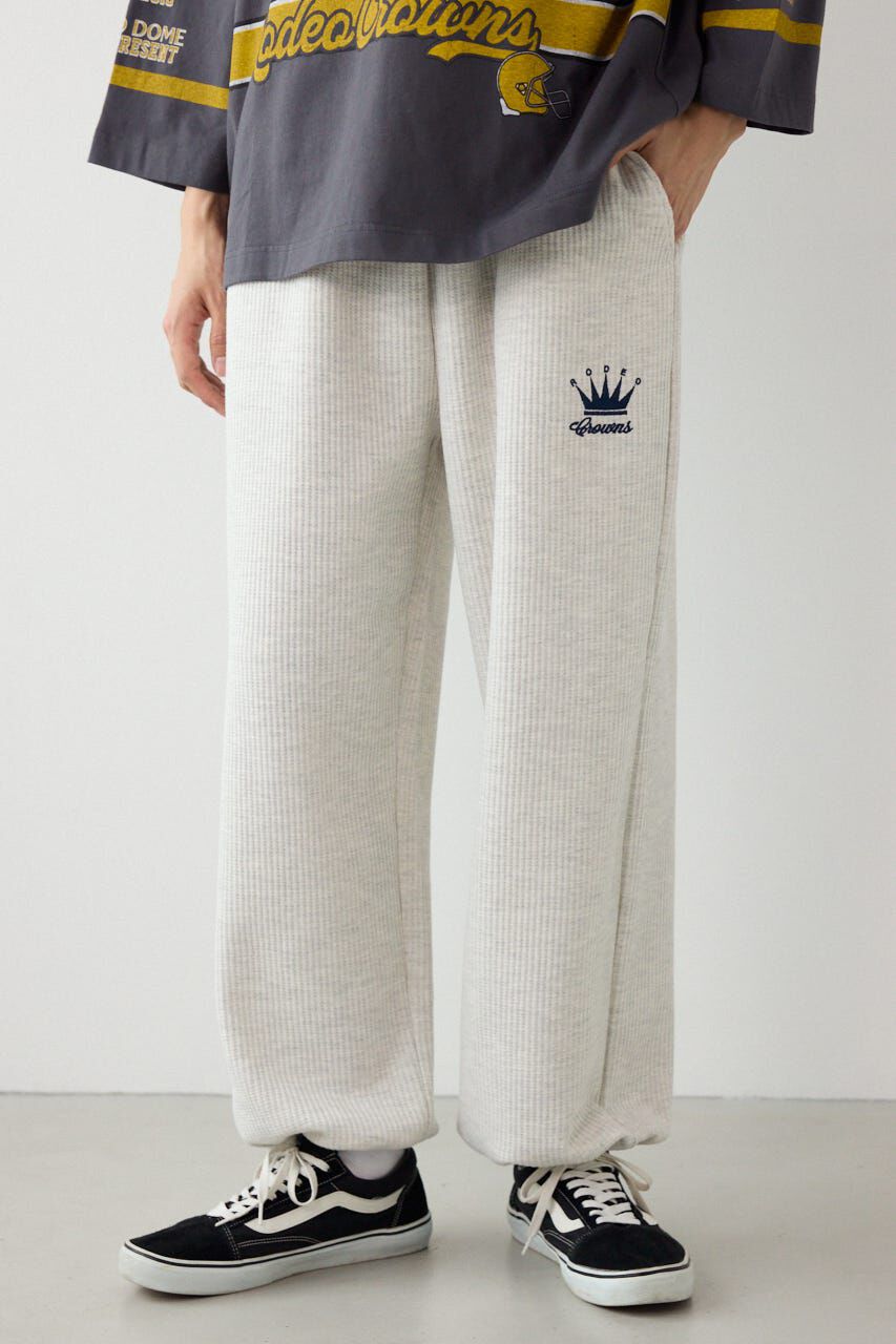 RODEO CROWNS「ボンディングワッフルパンツ」|その他|L/T.GRY1