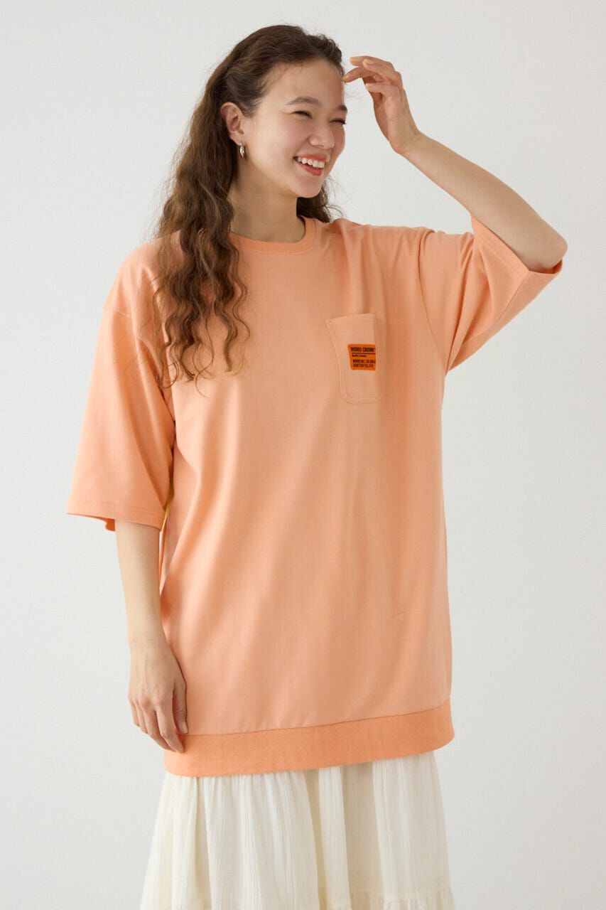 RODEO CROWNS「ペイントロゴハーフスリーブワンピース」|ワンピース|L/ORG1