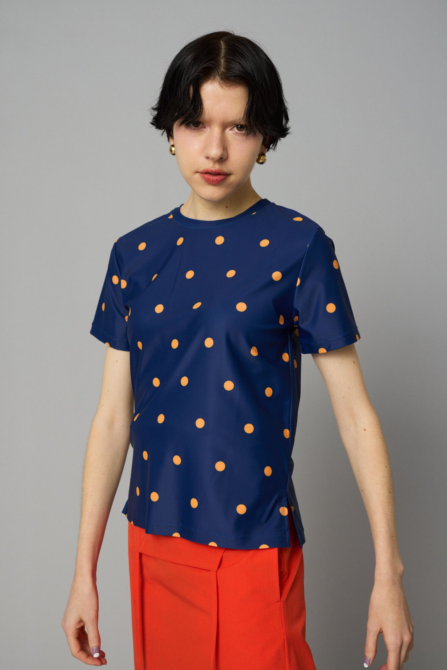 HeRIN.CYE「Conpact cut tops」|Tシャツ・カットソー|NVY